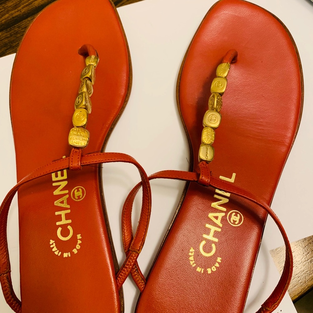 Chanel slippers